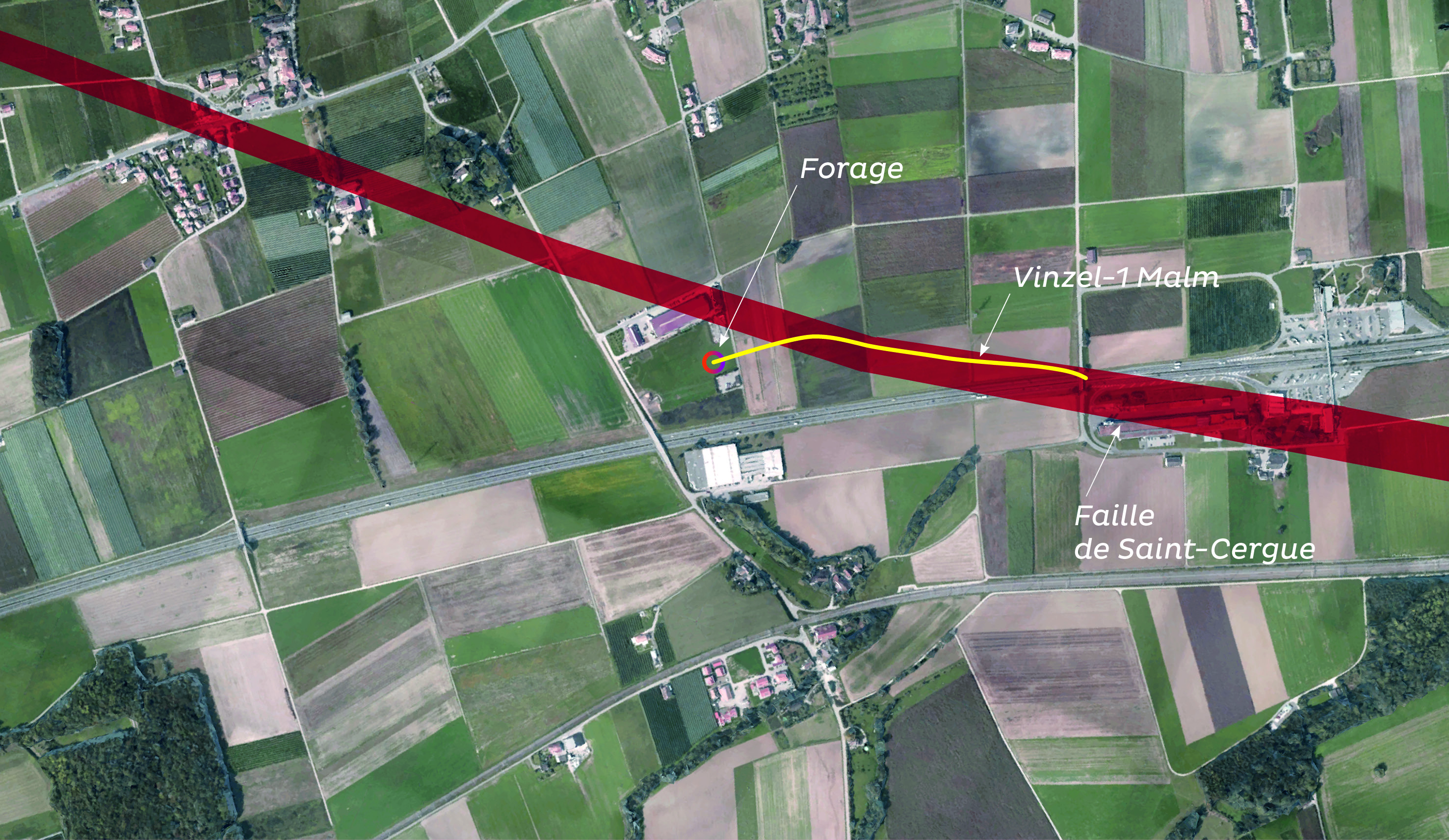 EnergeÔ Vinzel – Les opérations de géothermie de moyenne profondeur se poursuivent : direction le Malm à -1’500 mètres.